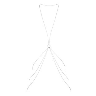 Ланцюжок для тіла Bijoux Indiscrets Magnifique 8 Body Chain — Silver SO5923 фото