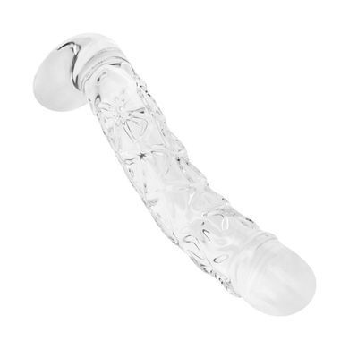 Скляний фалоімітатор Gildo Textured Glass Dildo No. 36