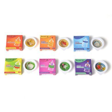 Насадка на член Recare Spike Condom Green (презерватив з рядами шипів)