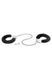Металеві поножі з хутром Fetish Tentation Adjustable metal and fur ankle cuffs, 2 ключі SX1088 фото 3