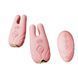 Смарт-вібратор для грудей Zalo - Nave Coral Pink, пульт ДК, робота через додаток