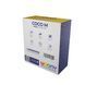 Анальний розширювач Wooomy Coco M, чорний, силіконовий, роздвоєний SX0810 фото 4
