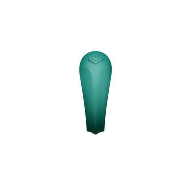 Эрекционное смарт-виброкольцо Zalo Apis Turquoise Green, до 4 часов работы, зарядный кейс SX2690 фото