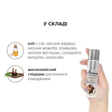 Натуральное массажное масло JO Aromatix Massage Oil Chocolate 120 мл SO6767 фото