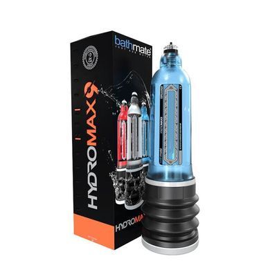 Гідропомпа Bathmate Hydromax 9 Blue, для члена довжиною від 18 до 23см, діаметр до 5,5 см HM-40-AB фото