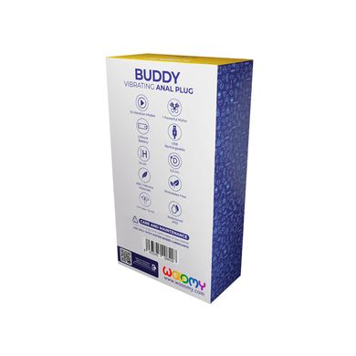 Анальный вибростимулятор Wooomy Buddy SX0812 фото