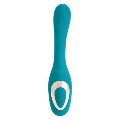 Вібратор S Pleasures Dual Suction - Turquoise SX4594 фото