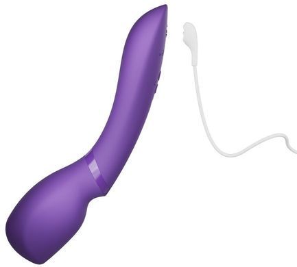 Смарт-вібромасажер We-Vibe Wand 2 Purple, дуже потужний, функція Smart Silence SX2150 фото