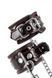 Наручники Fetish Tentation Premium Patent Leather Handcuffs, съемная цепочка SX1099 фото 3