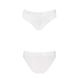 Трусики с широкой резинкой и кружевом Passion PS001 PANTIES XL, white SO4174 фото 4