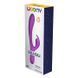 Вибратор-кролик Wooomy Gili-Gili Vibrator with Heat Purple, отросток с ушками, подогрев до 40&deg;С SO7412 фото 4
