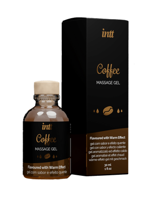 Массажный гель для интимных зон Intt Coffee (30 мл) разогревающий SO3508 фото