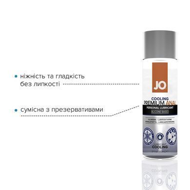 Анальна змазка на силіконовій основі JO ANAL PREMIUM &mdash; COOLING (60 мл) SO1445 фото