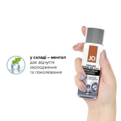 Анальна змазка на силіконовій основі JO ANAL PREMIUM &mdash; COOLING (60 мл) SO1445 фото
