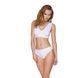 Трусики-бразилиана из хлопка Passion PS005 PANTIES S, white SO4225 фото 3