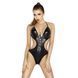 Боди монокини под латекс Passion JEAN BODY XXL/XXXL, black EL11903 фото 1