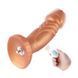 Фалоімітатор з вібрацією Hismith Slightly Curved Vibrating Silicone Dildo Monster Series, KlicLok SO9963 фото 1