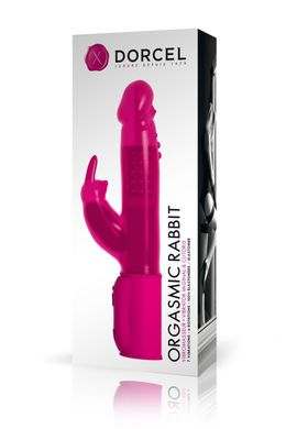 Вибратор-кролик Dorcel Orgasmic Rabbit Pink с жемчужным массажем SO1347 фото