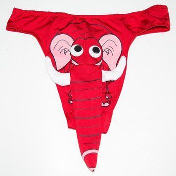Мужские эротические трусы JSY Слоник с бивнями One Size SO8333 фото