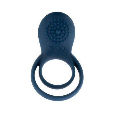 Эрекционное кольцо Boners Vibrating Double Cock Ring SX3906 фото