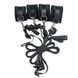 Розтяжка на ліжко Punishment &ndash; 5-Piece Bed Restraint Kit &ndash; Black, 5 предметів SX2229 фото 2