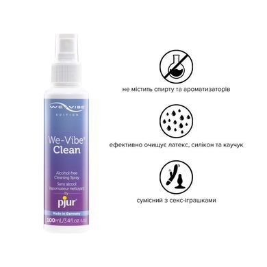 Антибактериальный спрей pjur We-Vibe Clean 100 мл без спирта и ароматизаторов PJ12810 фото