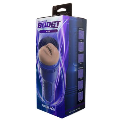 Мастурбатор-ротик Fleshlight Boost Blow, плавающие кольца Turbo Tech SO8154 фото