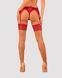 Чулки под пояс с широким кружевом Obsessive Lacelove stockings XS/S SO8658 фото 2