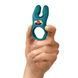 Ерекційне віброкільце з подвійною стимуляцією клітора Fun Factory NŌS PRO Bottle Green, 2 мотори SX3702 фото 6