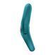 Ерекційне віброкільце з подвійною стимуляцією клітора Fun Factory NŌS PRO Bottle Green, 2 мотори SX3702 фото 5