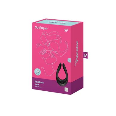 Вібратор для пар Satisfyer Endless Joy Black, 3 незалежні мотори, багатофункціональний SO3993 фото