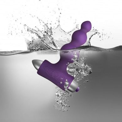 Анальний вібратор Rocks Off Petite Sensations – Bubbles Purple RO2330 фото