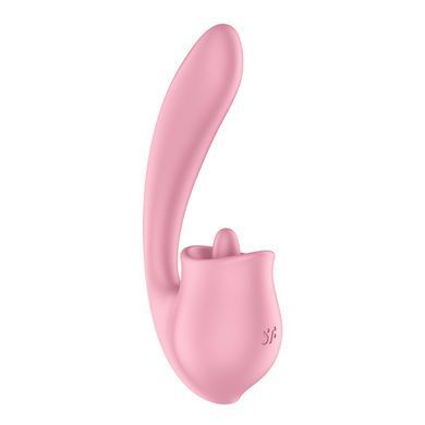 Вагинально-клиторальный вибратор Satisfyer Tongue Genius с язычком SX3852 фото