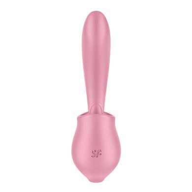 Вагинально-клиторальный вибратор Satisfyer Tongue Genius с язычком SX3852 фото