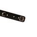 Ошейник с поводком Liebe Seele Boudoir Amor Collar with Leash Black, три кольца SX1668 фото 5