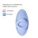 Смарт-вибратор для клитора Svakom Echo 2 Sky Blue, подогрев до 38 &deg;C, съемная насадка на палец SX2448 фото 2