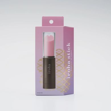 Вибратор-помада IROHA STICK Black, плавное увеличение мощности SO3329 фото