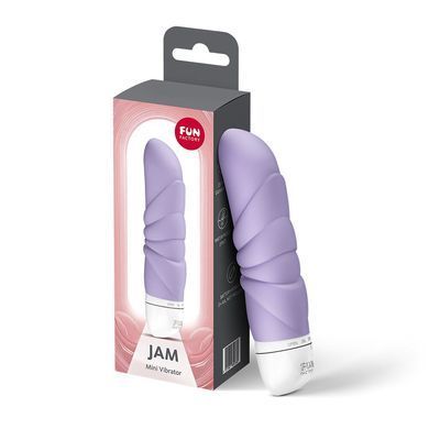 Мини-вибратор Fun Factory JAM Purple, подходит для клитора, рельефный SX3685 фото