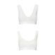 Спортивный топ из эластичного хлопка Passion PS005 TOP S, white SO4229 фото 5