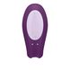 Смарт-вібратор для пар Satisfyer Double Joy Violet із широким кліторальним стимулятором SO3899 фото 3