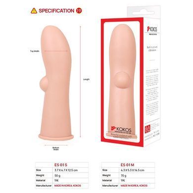 Насадка на член Kokos Extreme Sleeve ES.01 размер S SO1270 фото