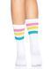 Шкарпетки жіночі в смужку Leg Avenue Pride crew socks Pansexual, 37&ndash;43 розмір SO8585 фото 2