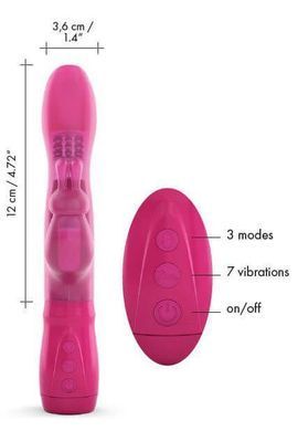 Вібратор Dorcel Furious Rabbit з обертанням і зворотно-поступальними рухами головки, вібрація MD1571 фото