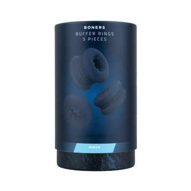 Набір ерекційних кілець Boners Buffer Rings 3 шт SX3912 фото