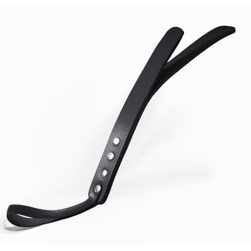 Паддл двухслойный Feral Feelings Leather Mini Paddle Black, натуральня кожа SO8262 фото