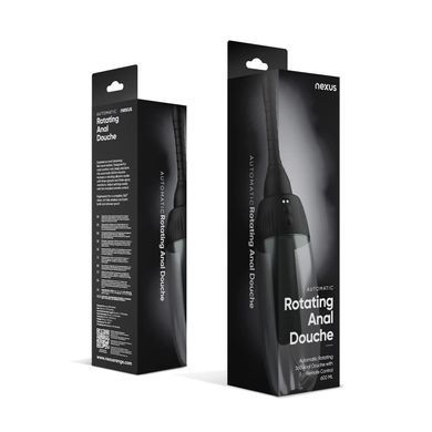 Автоматичний анальний душ Nexus Rotating Anal Douche, обертання на 360&deg;, пульт ДК SX3501 фото