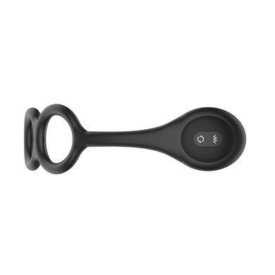 Анальна вібропробка Nexus Tornado Cock and Ball Ring обертання+вібрація, ерекційне кільце, пульт SX2416 фото