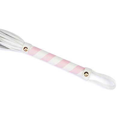 Флогер Liebe Seele White & Pink Leather Flogger SX2832 фото
