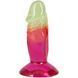 Фалоімітатор Doc Johnson Crystal Jellies - 4.5 Inch Classic Dong - Rainbow SX4488 фото 1