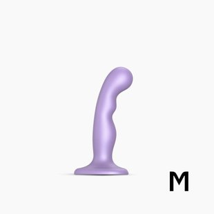 Насадка для страпона Strap-On-Me Dildo Plug P&G Lilas Metallic M SO7821 фото